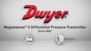 Magnesense® II Differential Pressure Transmitter  Series MS2 [upl. by Olinad]