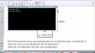 Fysik 1  Egenomgång  Kapitel 4 Ergo  Sammanfattning [upl. by Neddie686]