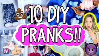 10 EPIC Pranks You NEED to Try  Sibling Prank Wars [upl. by Quar717]