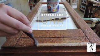 restaurare una porta finestra [upl. by Wixted]