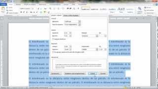 7 Tutorial Word Interlineado [upl. by Ahsiem]