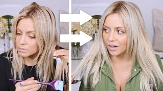 How To Tone and Brighten Blonde Hair At Home [upl. by Nylirrehs]