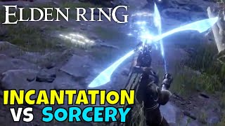 Elden Ring Incantation vs Sorcery Magic [upl. by Tihw]