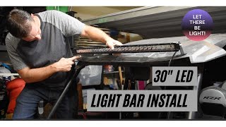 Light Bar Install Polaris RZR [upl. by Madalyn]