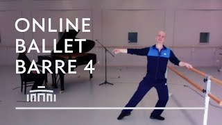 Ballet Barre 4 Online Ballet Class  Dutch National Ballet [upl. by Clere]