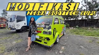 MODIFIKASI DAIHATSU ZEBRA BODYTECH KUPU [upl. by Margaux]