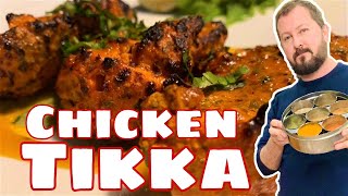 Restaurant Flavour CHICKEN TIKKA l Cooked in the Tandoori Oven amp Grill Comparison [upl. by Erle]