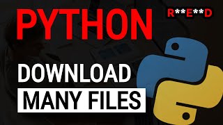 Python tutorial How to download multiple files with Python [upl. by Free]