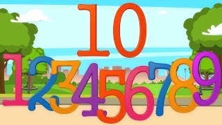 Ten Little Numbers  Learning Videos For Babies  Preschool Rhymes [upl. by Hecht]