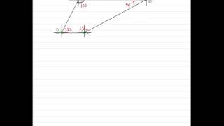 Azimuths from Interior angles [upl. by Sheldon]