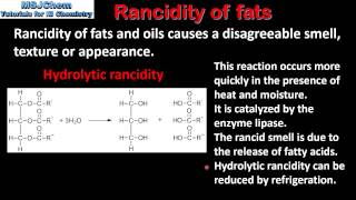 B3 Rancidity of fats and oils SL [upl. by Lehteb52]