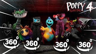 360 VR Poppy Playtime Chapter 4  FULL Gameplay  ENDING ALL NEW BOSSES [upl. by Rosemarie864]