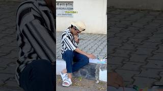 Passion🎨🥺 ismail0102 tamilcomedy funnyvideos drawing artist viralvideo [upl. by Malik]