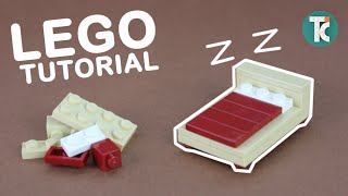 LEGO Bed Tutorial [upl. by Terr]