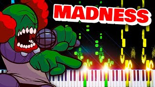 Madness from Friday Night Funkin Tricky Mod  Impossible Piano Remix [upl. by Salokin216]