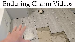 Learn How To Layout Bathroom Floor Tile [upl. by Burd281]