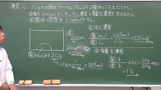 【化学基礎】濃度の考え方2of3 [upl. by Ifill]