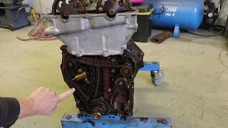 SAAB B204 ENGINE BALANCE SHAFT DELETE [upl. by Eimaraj]