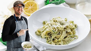 Delicious Pesto Pasta Recipe [upl. by Niawd531]