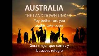 Men At Work  Down Under Subtitulado  Lyrics [upl. by Catriona]