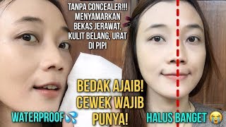 BEDAK LOKAL YANG BAGUS MURAH DAN WATERPROOF  REVELINE TWO WAY CAKE  MAKE UP ANTI AIR [upl. by Annabela]