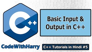 C Basic InputOutput amp More  C Tutorials for Beginners 5 [upl. by Durno735]