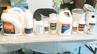 Fluid Art Pouring Mediums  How I Mix My Mediums  Beginner Acrylic Pouring Tutorial [upl. by Dnalwor]