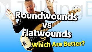 Roundwound Vs Flatwound Strings  Which Are Better [upl. by Wrench884]