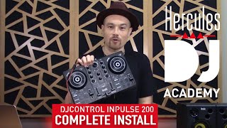 Complete install day 1 13  DJ Academy – DJControl Inpulse 200 [upl. by Aire]