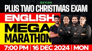 Plus Two Christmas Exam  English  Mega Marathon  Xylem Plus Two [upl. by Zenas279]