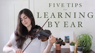 5 TIPS for learning fiddle tunes BY EAR [upl. by Sanson336]