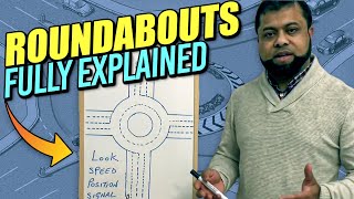 Roundabouts driving lessons  How to deal with roundabouts  Learning to drive [upl. by Yecnuahc37]