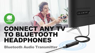 How to pair bluetooth headphones to bluetooth transmitter ugreen [upl. by Nevur]