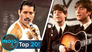 Top 20 Most Important Moments in Music History [upl. by Caryl]