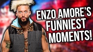 WWE Enzo Amores BestFunniest Moments of 2016 [upl. by Noteek]