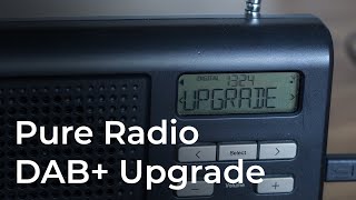 Update a Pure radio to receive DAB stations [upl. by Japeth859]