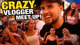 Philippines Vloggers INSANE FILIPINO STREET FOOD FEAST It Got CRAZY [upl. by Eitsyrk285]