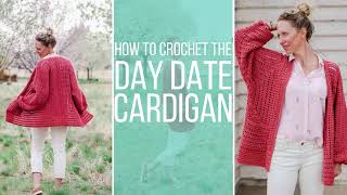 How to Crochet an EASY Cardigan from Two Simple Hexagons  Free Pattern [upl. by Sven710]