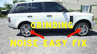 Grinding NOISE while driving easy FIX [upl. by Guerin670]