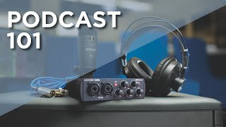 Podcast 101  How to record and edit your first Podcast [upl. by Tallbott853]