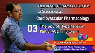 Cardiovascular Pharmacology Ar  03  ACEIs Part1 [upl. by Offen]