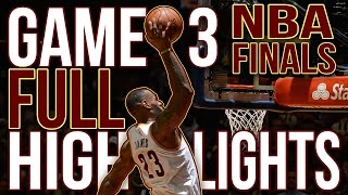 Warriors vs Cavaliers Game 3 NBA Finals  060816 Full Highlights [upl. by Lefty657]