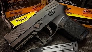 Sig P320 Compact 9mm Pistol Review [upl. by Herc]