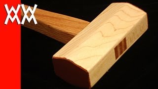 Make a wood mallet A musthave for any woodworker [upl. by Beora78]