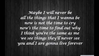 Oasis  Live Forever  Lyrics [upl. by Herwick985]