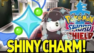 How to get the SHINY CHARM in Pokemon Sword and Shield Shiny Charm Oval Charm Catching Charm [upl. by Brandais993]