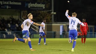 HIGHLIGHTS  Guiseley AFC vs Warrington Rylands [upl. by Lahcar776]