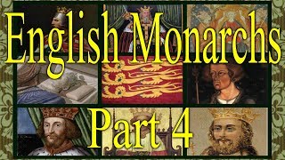 English Monarchs Part 4 1167AD  1399AD Houses of Anjou and Plantagenet [upl. by Erkan]