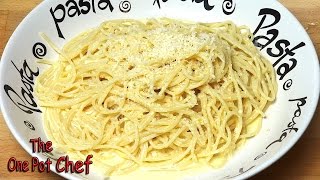 Creamy Lemon Spaghetti  One Pot Chef [upl. by Picker]