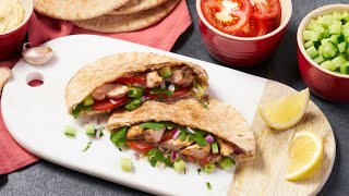 Zesty Chicken Pita Pocket Recipe  Mission Foods [upl. by Agosto]